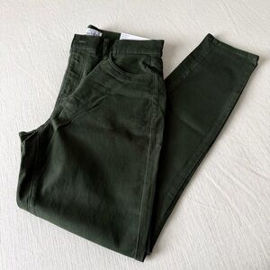 LOFT Women's Skinny Jeans in Dark Green